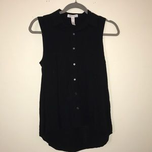 Black sleeves blouse